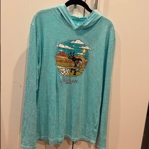 Phoenix Turquoise Graphic Hoodie